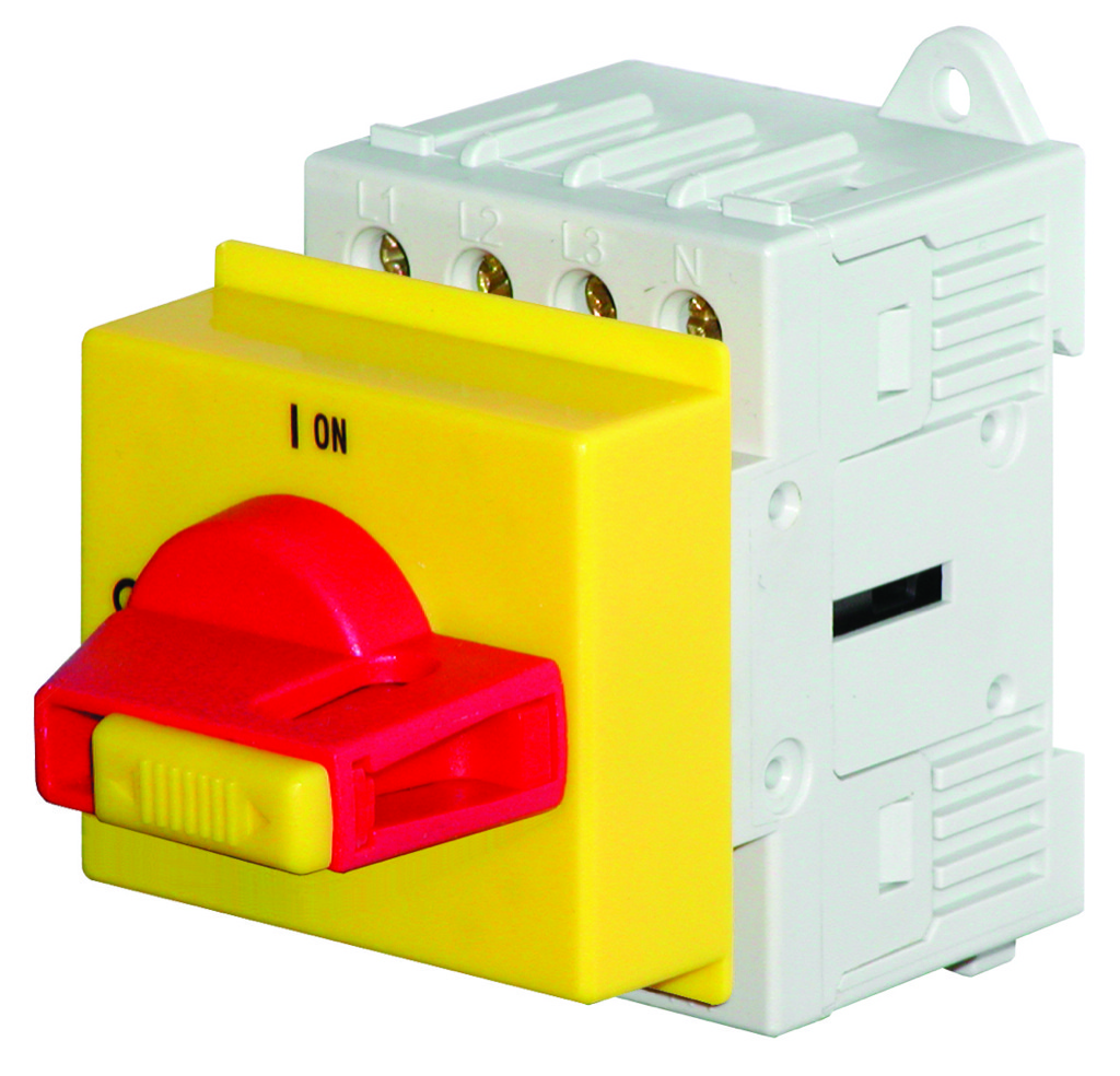 NOT-AUS-Hauptschalter 3-polig