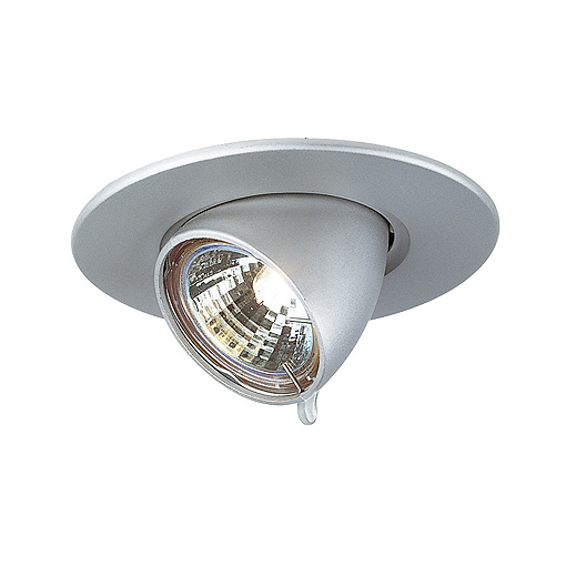 GIMBLE ROUND MR16 Downlight, rund, silbergrau, max. 50W